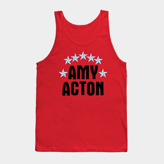 Amy Acton Stars Tank Top by Recapaca